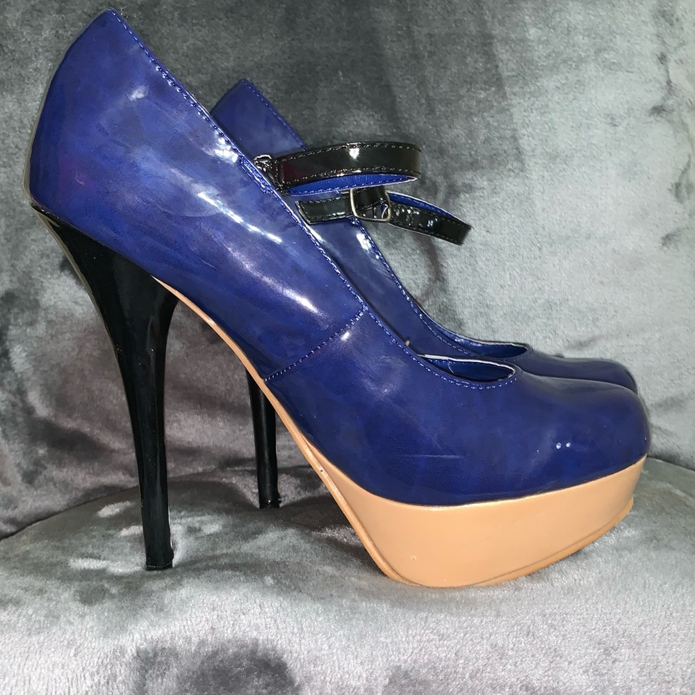 High heel Mary Janes